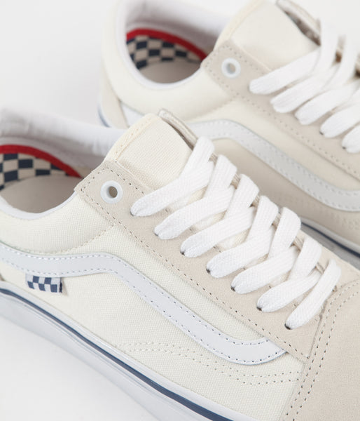 Vans Skate Old Skool Shoes - Off White | Flatspot