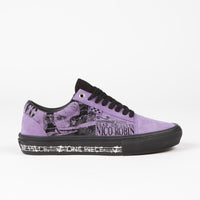 Vans Skate Old Skool Shoes - (One Piece Wanted Nico) Robin Purple thumbnail