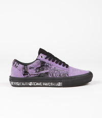 Vans Skate Old Skool Shoes - (One Piece Wanted Nico) Robin Purple