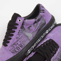 Vans Skate Old Skool Shoes - (One Piece Wanted Nico) Robin Purple thumbnail