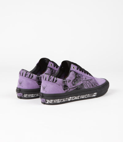 Vans Skate Old Skool Shoes - (One Piece Wanted Nico) Robin Purple