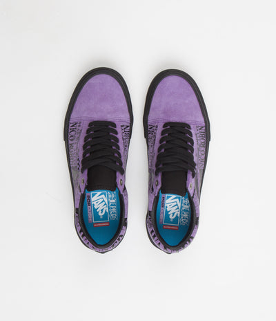 Vans Skate Old Skool Shoes - (One Piece Wanted Nico) Robin Purple