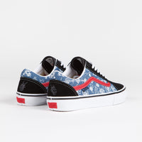 Vans Skate Old Skool VCU Shoes - (Gigliotti) Black / Blue thumbnail