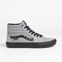 Vans Skate SK8-Hi Shoes - Nubuck Washed Blue / Black thumbnail