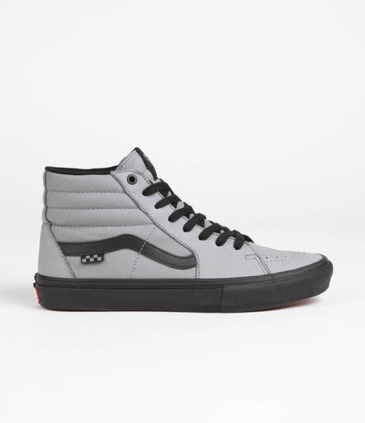 Vans Skate SK8-Hi Shoes - Nubuck Washed Blue / Black