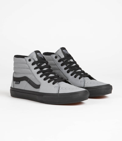 Vans Skate SK8-Hi Shoes - Nubuck Washed Blue / Black