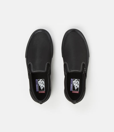 Vans Skate Slip-On Shoes - (TecTuff) Black