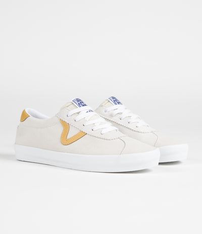 Vans Skate Sport Shoes - Athletic White / Gold