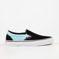 Vans Slip On Pro Asymmetry Shoes - Black / Blue / Rose thumbnail