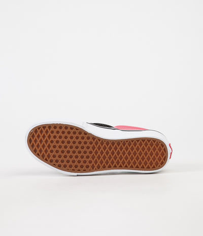 Vans Slip On Pro Asymmetry Shoes - Black / Blue / Rose