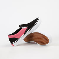 Vans Slip On Pro Asymmetry Shoes - Black / Blue / Rose thumbnail