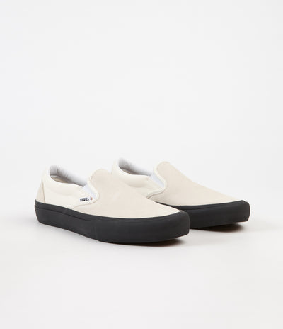 Vans Slip On Pro Shoes - Classic White / Black