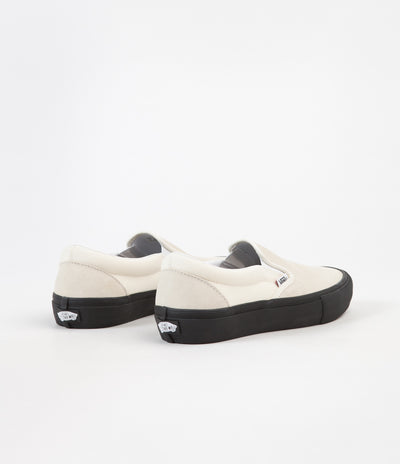 Vans Slip On Pro Shoes - Classic White / Black