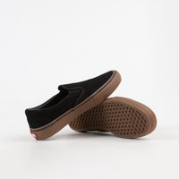 Vans Slip On Pro Shoes - (Rubber) Black / Gum thumbnail