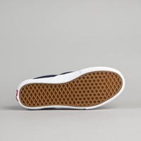 Vans Slip On Pro Shoes - (Rubber) Dress Blues / White thumbnail