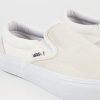 Vans Slip-On Pro Shoes - (Rubber Print) Marshmallow thumbnail