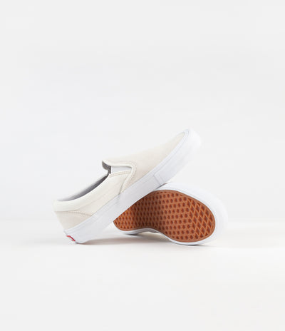 Vans Slip-On Pro Shoes - (Rubber Print) Marshmallow