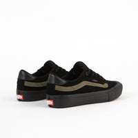 Vans Style 112 Dakota Roche Pro Shoes - Black / Burnt Olive thumbnail