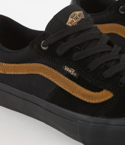 Vans Style 112 Pro Shoes - Black / Cumin