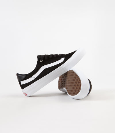 Vans Style 112 Pro Shoes - Black / White / Khaki