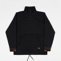 Vans Versa DX Quarter Zip Sweatshirt - Black / Camo thumbnail