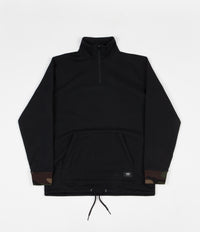 Vans Versa DX Quarter Zip Sweatshirt - Black / Camo