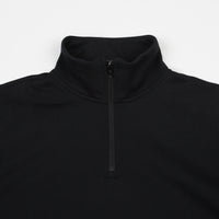 Vans Versa DX Quarter Zip Sweatshirt - Black / Camo thumbnail