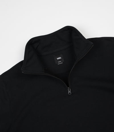 Vans Versa DX Quarter Zip Sweatshirt - Black / Camo