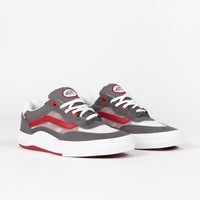 Vans Wayvee Shoes - Grey / Red thumbnail