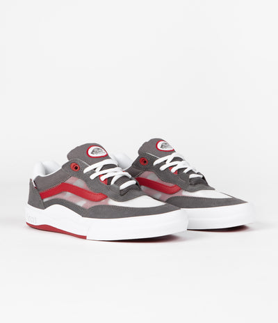 Vans Wayvee Shoes - Grey / Red