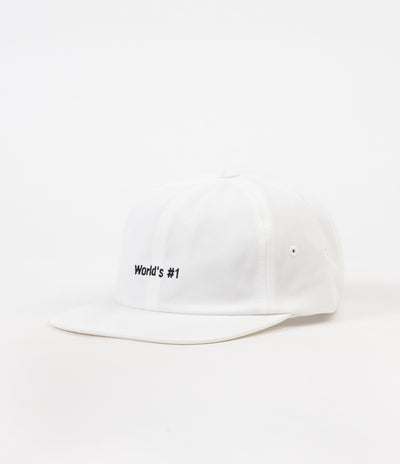 Vans World's #1 Jockey Cap - White