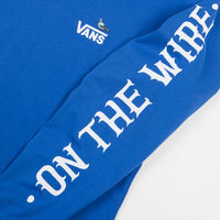 Vans x Anti Hero On The Wire Long Sleeve T-Shirt - Royal Blue thumbnail