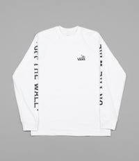 Vans x Anti Hero On The Wire Long Sleeve T-Shirt - White