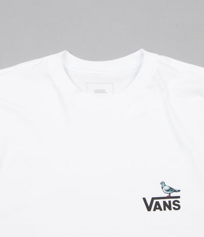 Vans x Anti Hero On The Wire Long Sleeve T-Shirt - White