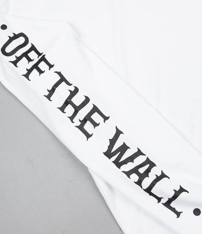 Vans x Anti Hero On The Wire Long Sleeve T-Shirt - White