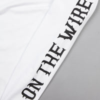 Vans x Anti Hero On The Wire Long Sleeve T-Shirt - White thumbnail