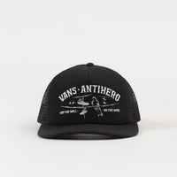 Vans x Anti Hero Wired Trucker Cap - Black / Zinnia thumbnail