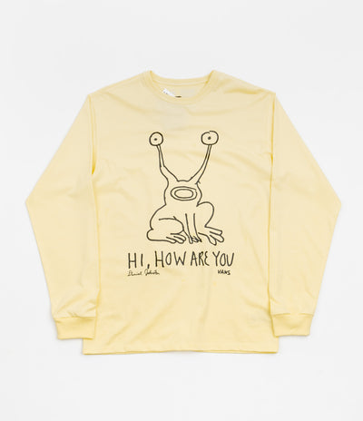 Vans x Daniel Johnston Long Sleeve T-Shirt - Pale Banana