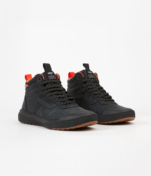 Vans X Finisterre UltraRange Hi Shoes - Black / Nubuck | Flatspot
