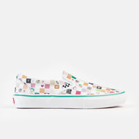 Vans x Frog Skate Slip-On Shoes - White / White thumbnail