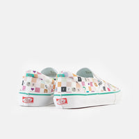 Vans x Frog Skate Slip-On Shoes - White / White thumbnail