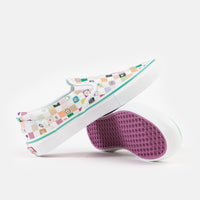 Vans x Frog Skate Slip-On Shoes - White / White thumbnail