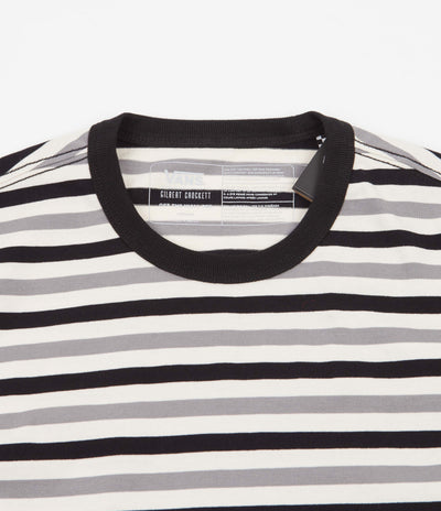 Vans x Gilbert Crockett Off The Wall Striped T-Shirt - Frost Grey