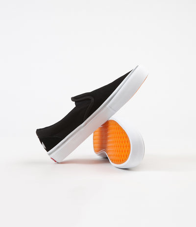 Vans x Independent Slip On Pro Shoes - Black / White