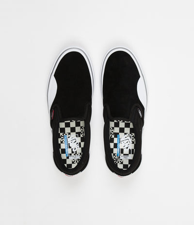 Vans x Independent Slip On Pro Shoes - Black / White