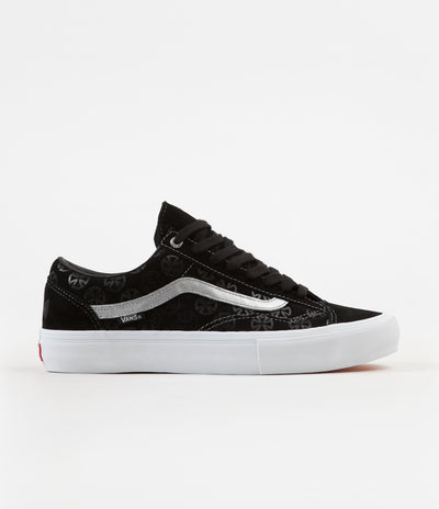 Vans x Independent Style 36 Pro Shoes - Black / Silver