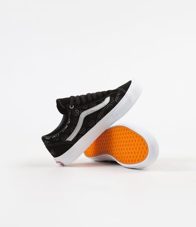 Vans x Independent Style 36 Pro Shoes - Black / Silver