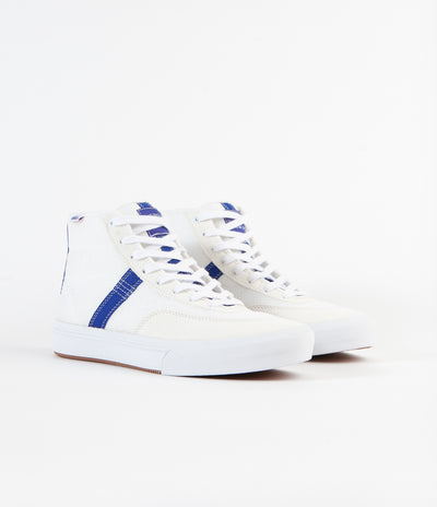 Vans x Quasi Crockett High Pro LTD Shoes - True White / Surf The Web