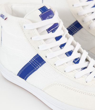 Vans x Quasi Crockett High Pro LTD Shoes - True White / Surf The Web