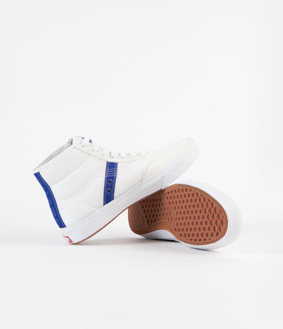 Vans x Quasi Crockett High Pro LTD Shoes - True White / Surf The Web